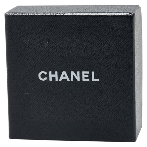 CHANEL Authentic Gold Logo Brooch - Picture 4 of 4